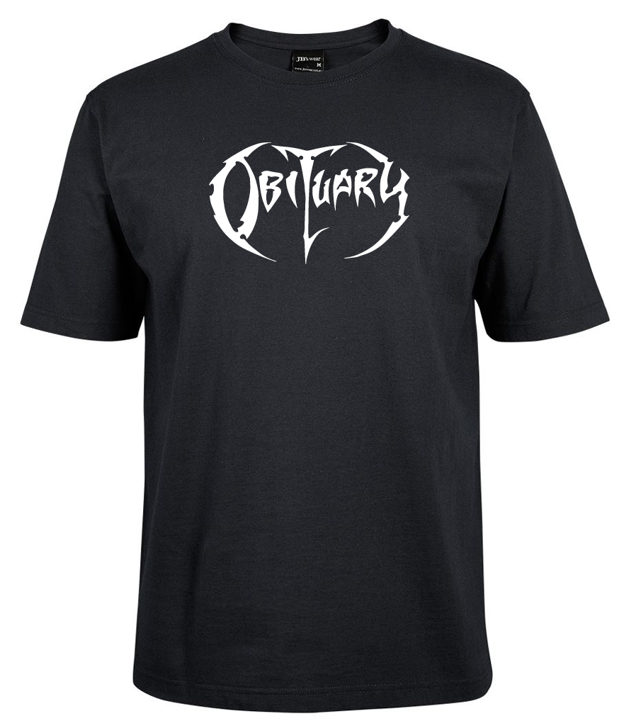 Obituary Shirt White