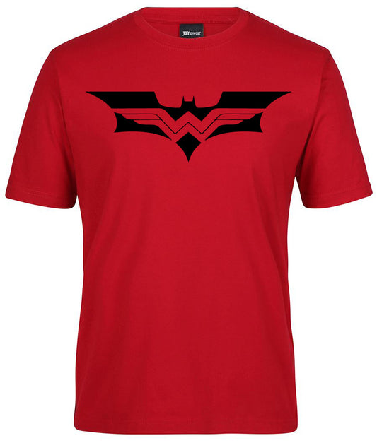 Batman - wonder woman  Logo shirt