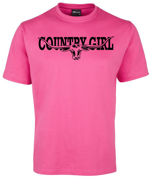Country Girl Cow Head Shirt