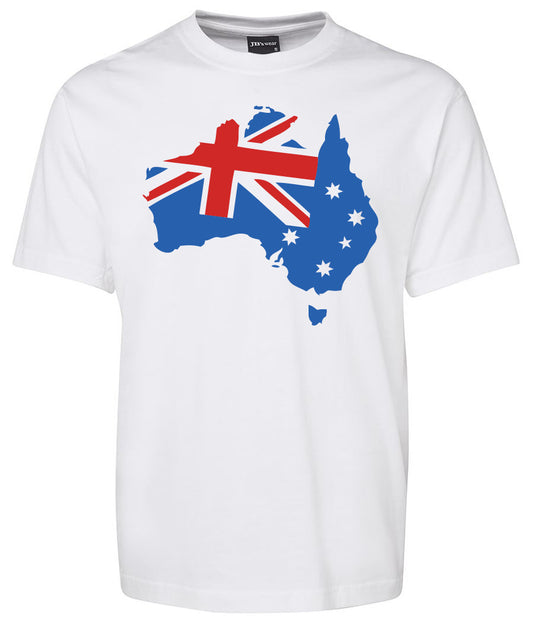 Australia Map Print Shirt
