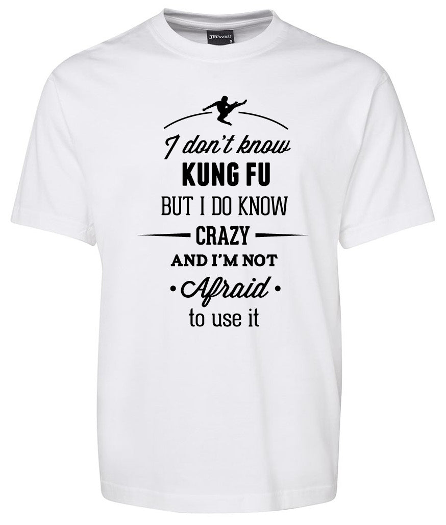 Kung Fu Crazy Shirt