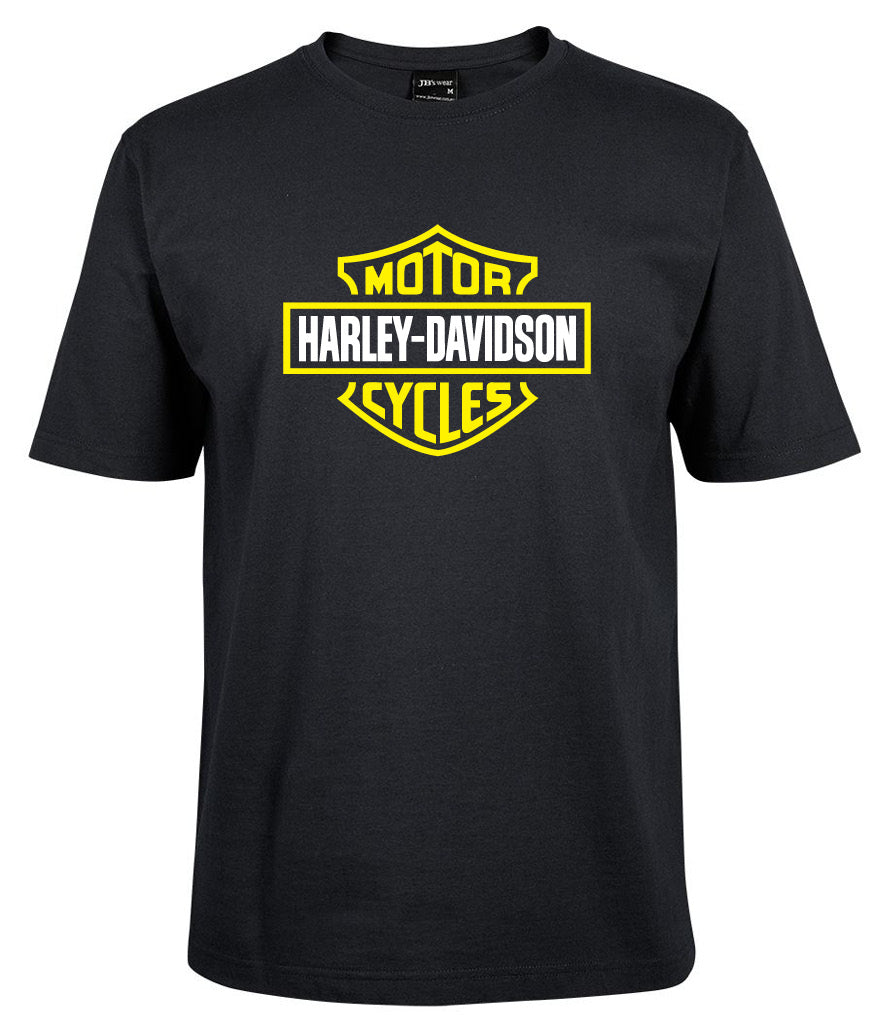Harley-Davidson Bar & Shield Shirt LIme Yellow