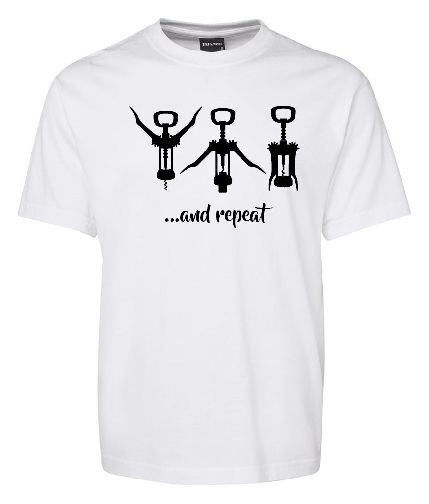 Workout routine - wine opner Shirt