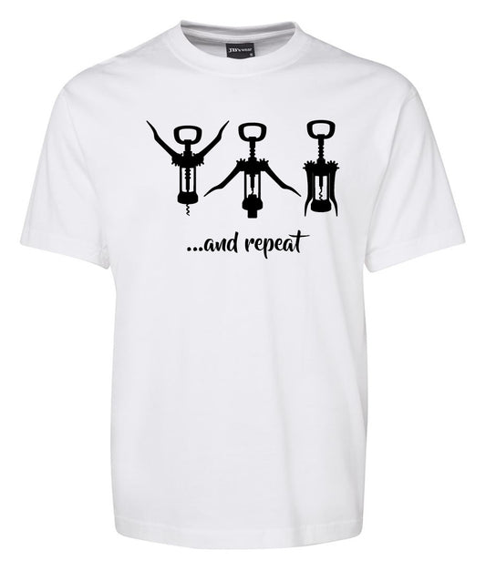 Workout routine  - wine opner Shirt