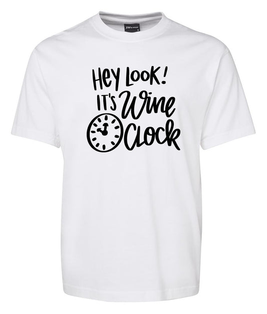 Hey Loot It's Wine Clock Shirt
