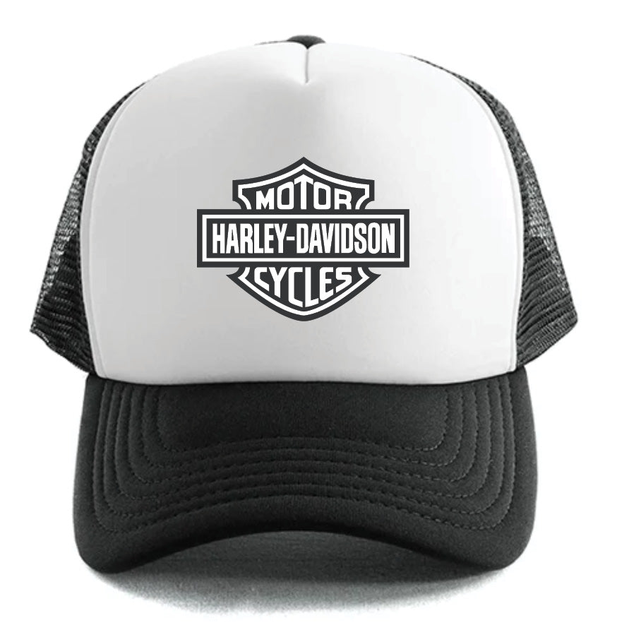 Harley-Davidson Bar & Shield Hat White