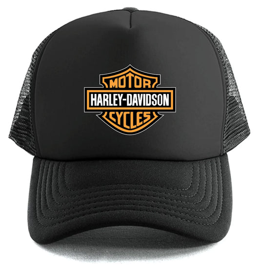 Harley-Davidson Bar & Shield Hat Orange