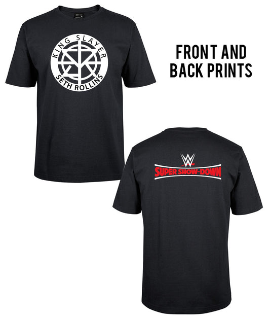 KING SLAYER - ROLLINS SETH front and backShirt