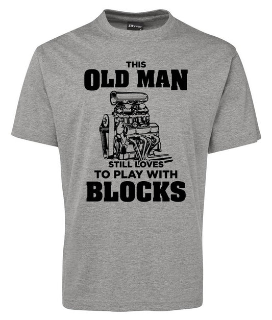 Old Man Blocks  Shirt